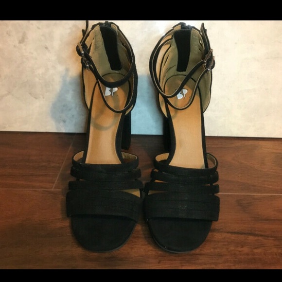 Bp. Black sandals heels - Picture 2 of 3